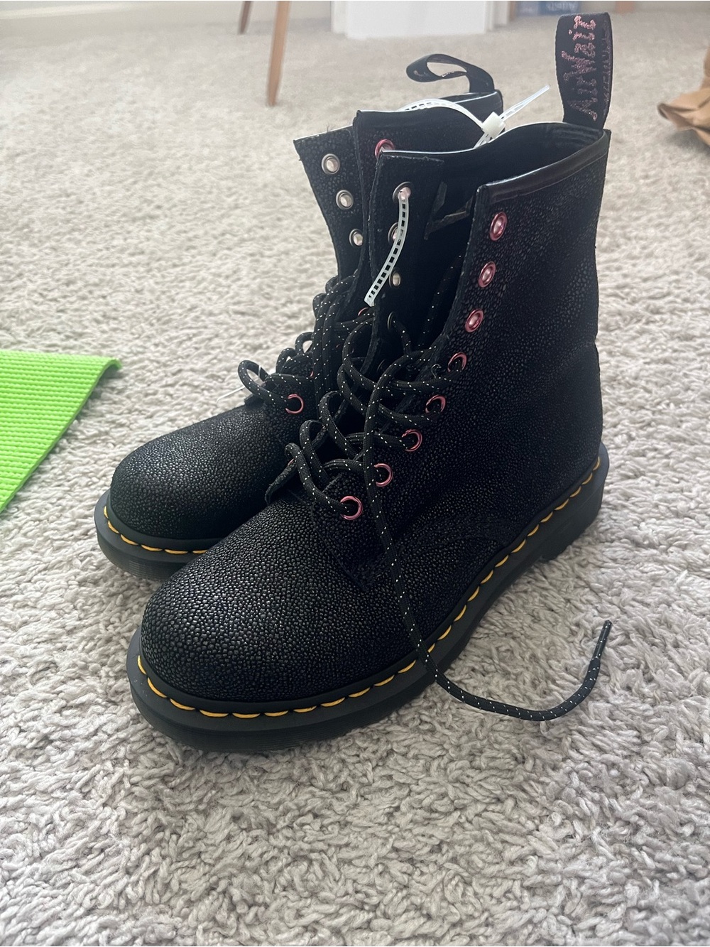 Dr Martnes 1460 leather Boots Black